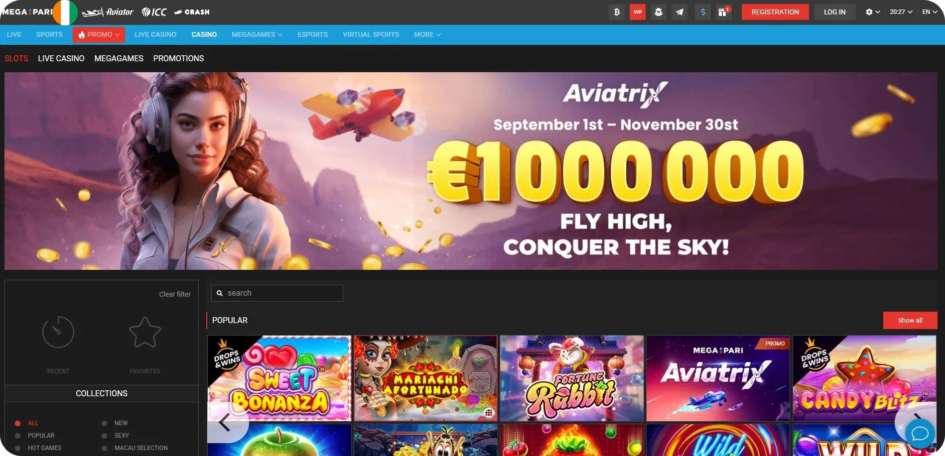 Jeux de casino